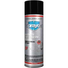 Sprayon - 8 oz Automotive Gasket Sealant - 122°F Max, Black, Comes in Aerosol Can - Exact Tooling