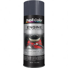Dupli-Color - 12 oz Cast Coat Iron Automotive Heat Resistant Paint - Metallic Finish, 500°F Max Temp, Comes in Aerosol Can - Exact Tooling