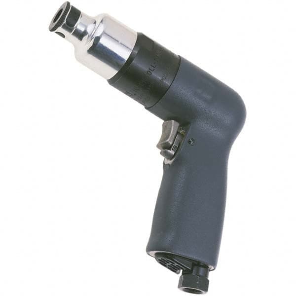 Ingersoll-Rand - 1/4" Bit Holder, 2,500 RPM, Pistol Grip Handle Air Screwdriver - 45.1 In/Lb Torque, 5 CFM - Exact Tooling