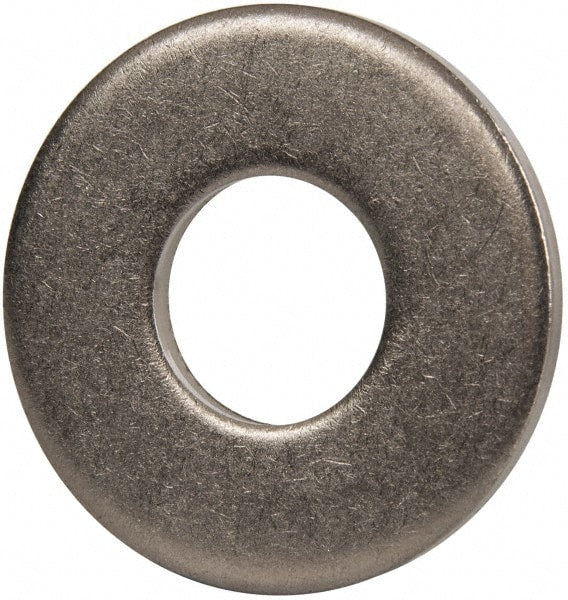 Made in USA - 7/8" Screw, Grade 300 Stainless Steel Standard Flat Washer - 0.938" ID x 2-1/4" OD, 0.136" Thick, Passivated Finish, Meets Military Specifications - Exact Tooling