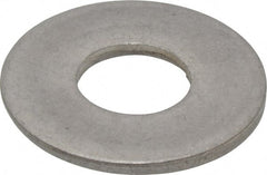 Made in USA - 1" Screw, Grade 300 Stainless Steel Standard Flat Washer - 1.062" ID x 2-1/2" OD, 0.136" Thick, Passivated Finish, Meets Military Specifications - Exact Tooling