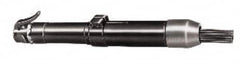 Chicago Pneumatic - 3,600 BPM, 25/32" Bore Diam, Pneumatic Inline Needle Scaler - 1-1/8" Stroke Length, 9.6 CFM, 90 psi, 3/8 NPT Inlet - Exact Tooling