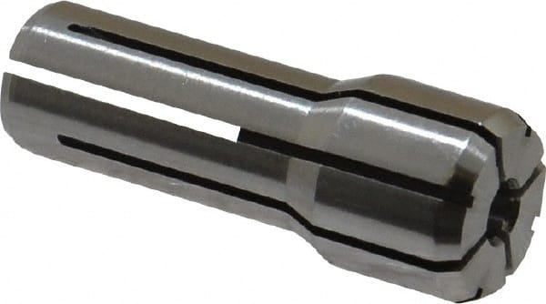 Accupro - 7/64 Inch, Series DA300 Double Angle Collet - 1 Inch Overall Length, 3/8 Inch Overall Diameter - Exact Tooling