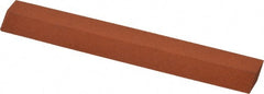 Norton - 4" Long x 9/16" Wide x 3/16" Thick, Aluminum Oxide Sharpening Stone - Diamond, Fine Grade - Exact Tooling