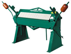 Tennsmith - 48-1/4 Inch Bending Length, Floor Machine Box and Pan Brake - 72 Inch Wide, 36 Inch Deep, 53 Inch High - Exact Tooling