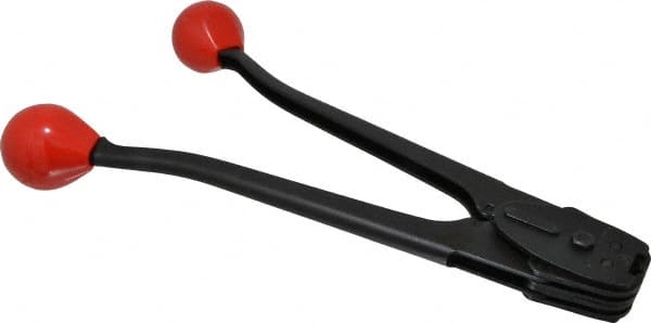 Nifty Products - 1/2" Wide, Steel Crimper - Open Function, Use with Steel Strapping - Exact Tooling
