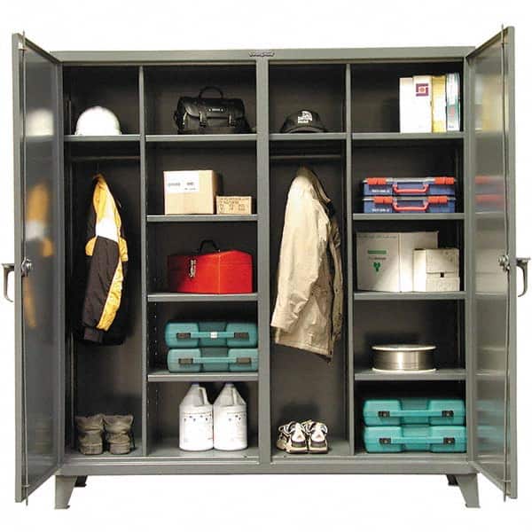 Strong Hold - Storage Cabinets Type: Wardrobe Width (Inch): 72 - Exact Tooling