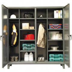 Strong Hold - Storage Cabinets Type: Wardrobe Width (Inch): 72 - Exact Tooling