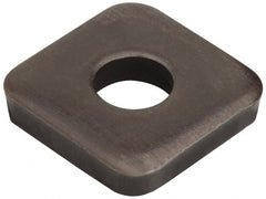 Jergens - 1" Bolt, 2-1/2" Square, Black Oxide Finish, Steel Square Flat Washer - 1-1/16" ID, 1/4" Thick - Exact Tooling