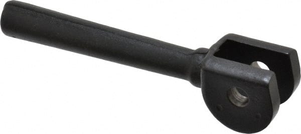 Jergens - 3/8" Hole Diam, 5" Hole Ctr to Lever End, 1-1/8" Overall Width, Double Cam, Clamp Cam Lever - 0.031" Travel, 5/8" Hole Ctr to Cam End, 47/64" Hole Ctr to Cam End Radius, 7/16" Hole Ctr to Cam Top, 33/64" Space Btw Cams - Exact Tooling