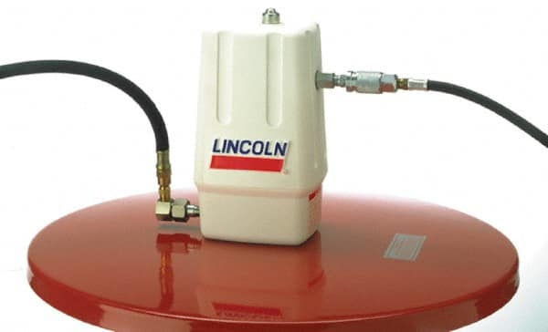 Lincoln - Grease Lubrication Aluminum Air-Operated Pump - For 400 Lb Container - Exact Tooling