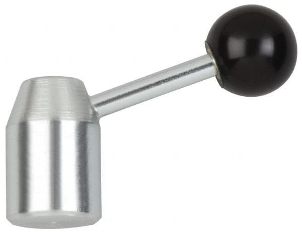 Jergens - 2 Offset Arms, Blank Speed Handle - 3" High, 2" Hub Diam - Exact Tooling