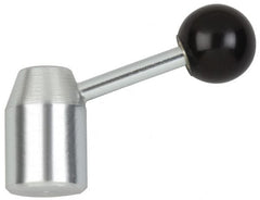 Jergens - 2 Offset Arms, Blank Speed Handle - 3" High, 2" Hub Diam - Exact Tooling