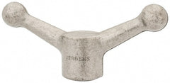 Jergens - 2 Offset Arms, Blank Speed Handle - 2-1/8" High, 1-1/2" Hub Diam - Exact Tooling