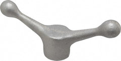 Jergens - 2 Offset Arms, Blank Speed Handle - 3" High, 2" Hub Diam - Exact Tooling