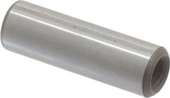 Jergens - 5/16" Diam x 1" Pin Length C-1215 Alloy Steel Pull Out Dowel Pin - C 47-58 & C 60-64 (Surface) Hardness, 1 Beveled & 1 Threaded End - Exact Tooling