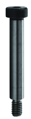 M16 x 50 - Black Finish Heat Treated Alloy Steel - Shoulder Screws - Socket Head - Exact Tooling