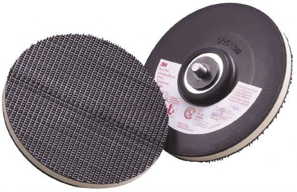 3M - 7" Diam 7/8" Hole 60 Grit Fiber Disc - Medium Grade, Ceramic, 8,600 Max RPM, Series 988C - Exact Tooling