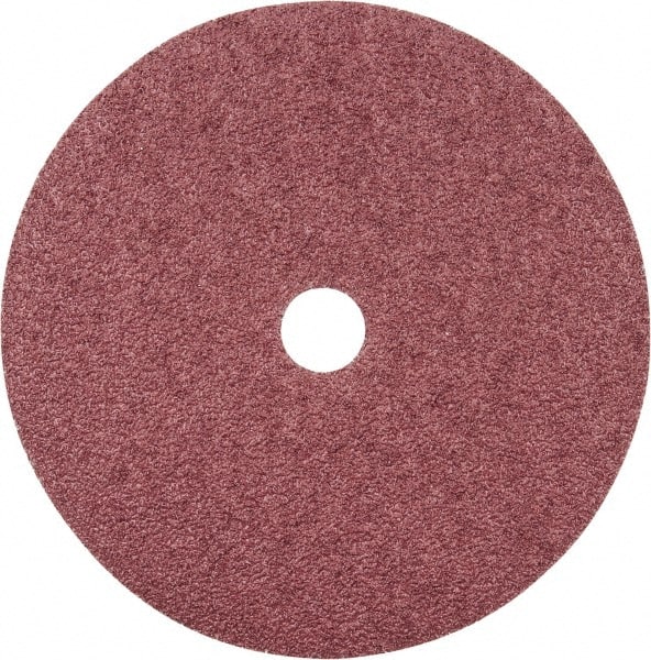 3M - 7" Diam 7/8" Hole 36 Grit Fiber Disc - Very Coarse Grade, Ceramic, 8,600 Max RPM, Series 988C - Exact Tooling