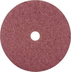 3M - 7" Diam 7/8" Hole 36 Grit Fiber Disc - Very Coarse Grade, Ceramic, 8,600 Max RPM, Series 988C - Exact Tooling