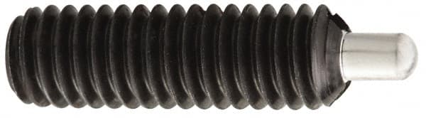 TE-CO - Threaded Spring Plungers Thread Size: M12x1.75 Thread Length (Decimal Inch): 1.1020 - Exact Tooling