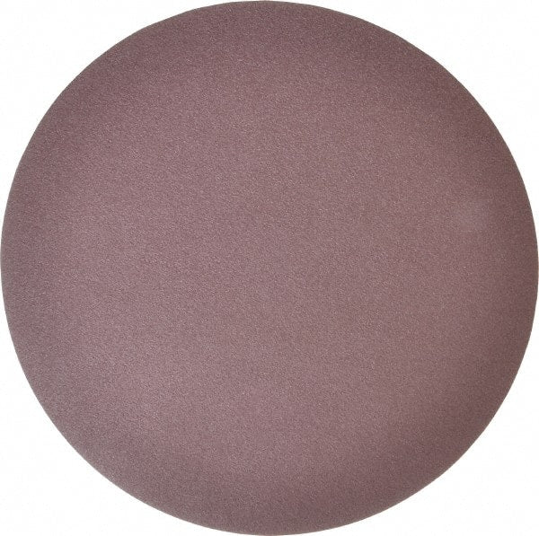 3M - 10" Diam, 80 Grit Aluminum Oxide Adhesive PSA Disc - Medium Grade, X Weighted Cloth Backing, For Bench Top Motors, Random Orbital Sanders - Exact Tooling