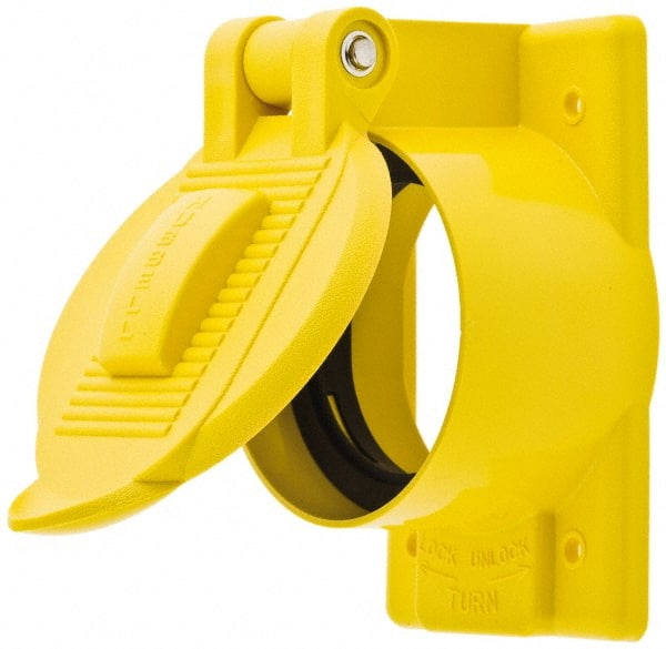 Hubbell Wiring Device-Kellems - Electrical Outlet Box Thermoplastic Weatherproof Cover - Exact Tooling