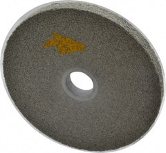 3M - 6" Diam, 1/2" Face Width, 1" Center Hole, Fine Grade, Silicon Carbide Deburring Wheel - Convolute, Hard Density 9 Grade, 6,000 RPM - Exact Tooling