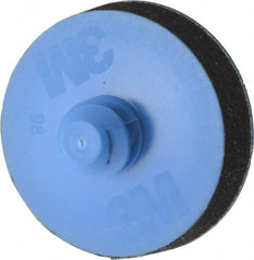 3M - 1-1/4" Diam Quick-Change Disc Backing Pad - Medium Density, 10,000 RPM, Roloc Compatible - Exact Tooling