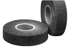 3M - 8" Diam Aluminum Oxide Finishing Flap Wheel - 3" Hole, 2" Wide, Density 7, Nonwoven, Fine Grade, 3,200 Max RPM - Exact Tooling