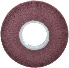 3M - 8" Diam Aluminum Oxide Finishing Flap Wheel - 3" Hole, 1" Wide, Density 5, Nonwoven, Very Fine Grade, 3,200 Max RPM - Exact Tooling