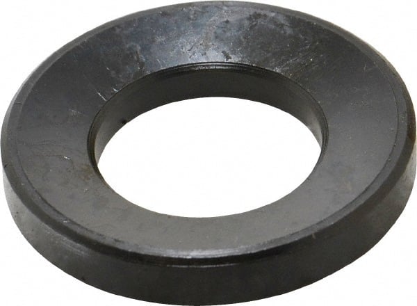 Jergens - 1" Bolt, Black Oxide, Steel, Spherical Washer Assembly - 1-3/32" Female, 1-1/32" Male Inside x 2" OD, 9/16" Thick, 3-1/2" Radius - Exact Tooling