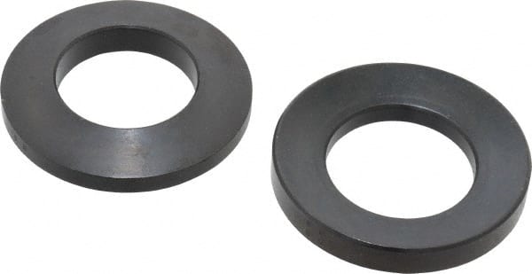 Jergens - 1-1/2" Bolt, Black Oxide, Steel, Spherical Washer Assembly - 1-19/32" Female, 1-17/32" Male Inside x 2-3/4" OD, 11/16" Thick, 4-1/2" Radius - Exact Tooling