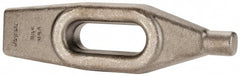 Jergens - 3/4" Stud, 1-3/4" Travel, Finger Clamp - 8" Long x 1-1/8" High x 2-1/8" Wide, Grade C-1030/C-1035 Forged Steel, 3/4" Diam - Exact Tooling