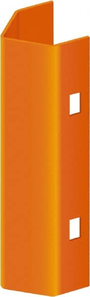 Interlake Mecalux - 3" Wide, 24" High, Open Shelving Column Shield - 24" Long, Use with Interlake Pallet Rack - Exact Tooling