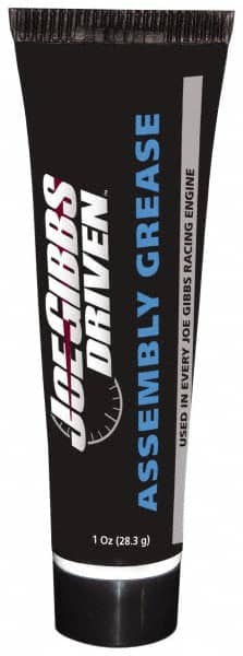 Joe Gibbs Driven Racing Oil - 1 oz Tube Calcium Extreme Pressure Grease - Brown, Extreme Pressure, 158°F Max Temp, NLGIG 1-1/2, - Exact Tooling