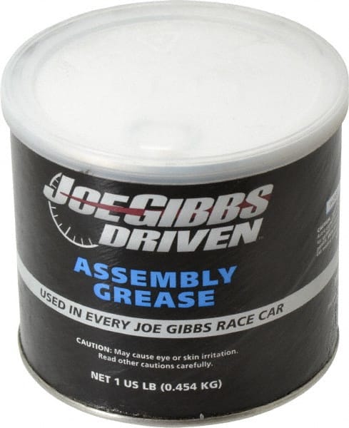 Joe Gibbs Driven Racing Oil - 1 Lb Tub Calcium Extreme Pressure Grease - Brown, Extreme Pressure, 158°F Max Temp, NLGIG 1-1/2, - Exact Tooling