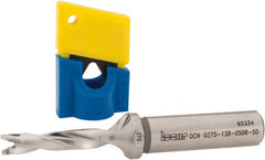 Iscar - 0.275" to 0.291" Diam, 5xD, 1.37" Max Depth, 1/2" Shank Diam, 3.73" OAL, Replaceable-Tip Drill - FCP, ICK, ICK-2M, ICM, ICP, iCP-2M Insert, 82459819 Toolholder, Series SumoCham - Exact Tooling