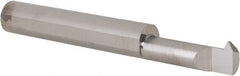 Scientific Cutting Tools - 3/4" Cutting Depth, 12 to 40 TPI, 0.29" Diam, Internal Thread, Solid Carbide, Single Point Threading Bar - Bright Finish, 2-1/2" OAL, 5/16" Shank Diam, 0.07" Projection from Edge, 60° Profile Angle - Exact Tooling