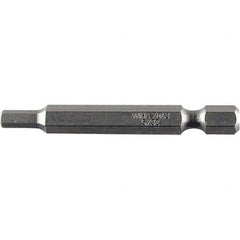 Wiha - 3mm Power Bit - 2-3/4" OAL - Exact Tooling