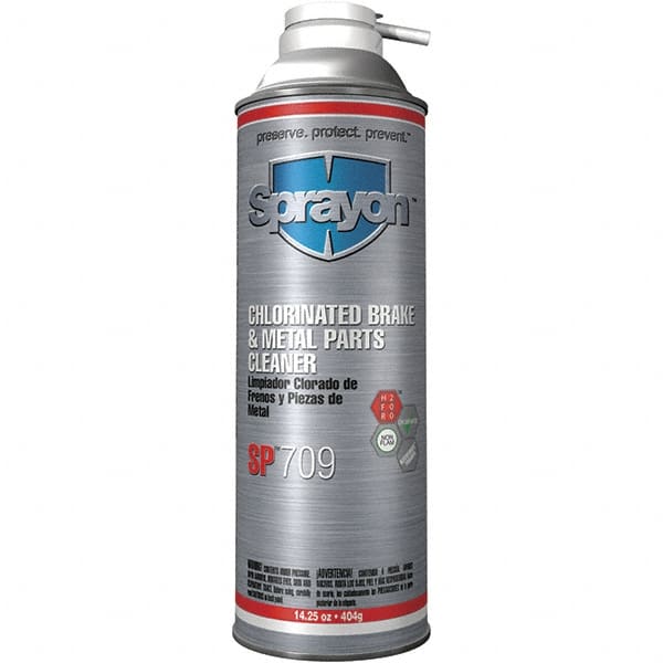Sprayon - Tricholoroethylene Brake Parts Cleaner - 20 oz Aerosol Can - Exact Tooling