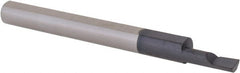 Scientific Cutting Tools - 0.12" Min Bore Diam, 0.35" Max Bore Depth, 3/16 Shank Diam, Corner Radius Boring Bar - Exact Tooling