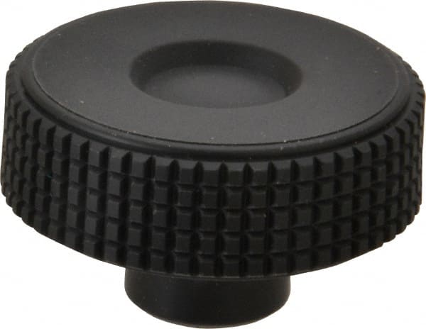 Elesa - 1.97" Head, Knurled Knob - Female Insert, Plastic - Exact Tooling