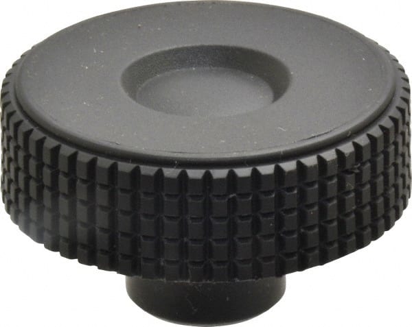 Elesa - 1.97" Head, Knurled Knob - Female Insert, Plastic - Exact Tooling