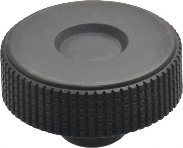 Elesa - 2.36" Head, Knurled Knob - Female Insert, Plastic - Exact Tooling