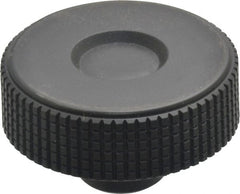 Elesa - 2.36" Head, Knurled Knob - Female Insert, Plastic - Exact Tooling