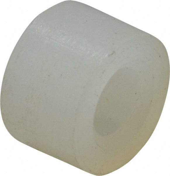 Electro Hardware - 0.089" ID x 3/16" OD, #2 Screw, Grade 101 Nylon Female Unthreaded Circuit Board Spacer - Round Body, Uncoated, 1/8" OAL - Exact Tooling