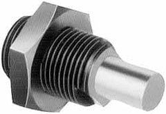 Jergens - 7/8-14 Clamp Cylinder Pressure Point - For Threaded Cylinders, 1/2" Wide - Exact Tooling