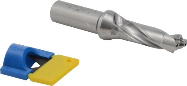 Iscar - 0.669" to 0.705" Diam, 3xD, 2" Max Depth, 3/4" Shank Diam, 5.04" OAL, Replaceable-Tip Drill - FCP, ICK, ICK-2M, ICM, ICP, iCP-2M Insert, 82516550 Toolholder, Series SumoCham - Exact Tooling