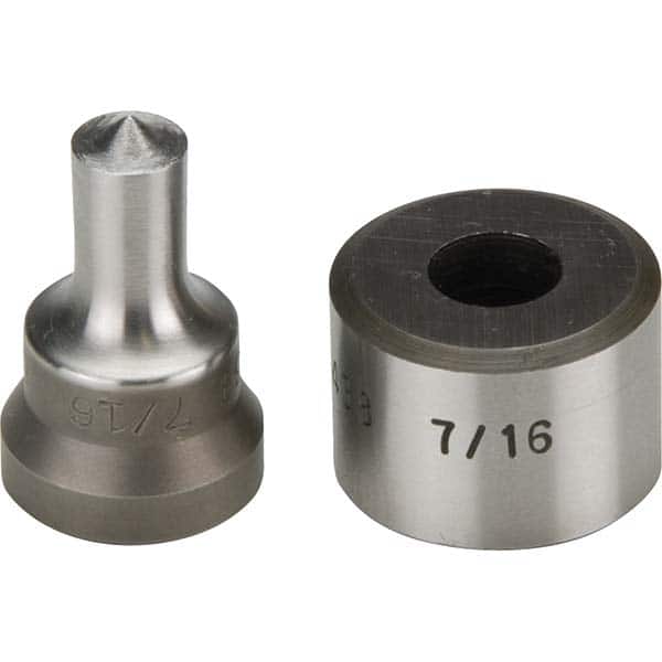 Enerpac - Hydraulic Punch Press Dies & Punches Type: Round Punch Diameter (mm): 11.10 - Exact Tooling